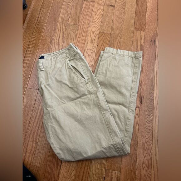 American Eagle Slim Straight Khaki Pants - Picture 4 of 4